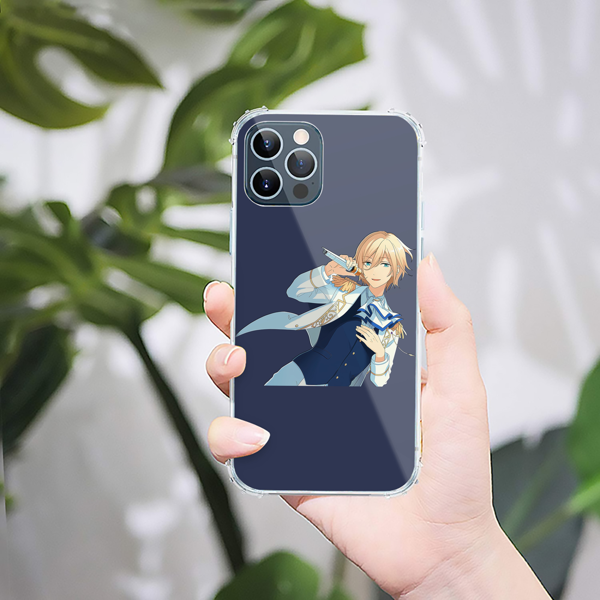 （画像用） あんさんぶるスターズ! Ensemble Stars 【iPhone 12シリーズ対応】透明スマホケース（クリアソフトケース）